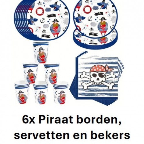 Kinderfeestpakket Piraat